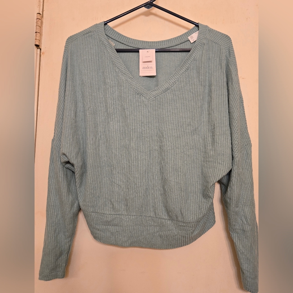 Auden Ribbed V-Neck Sweater
